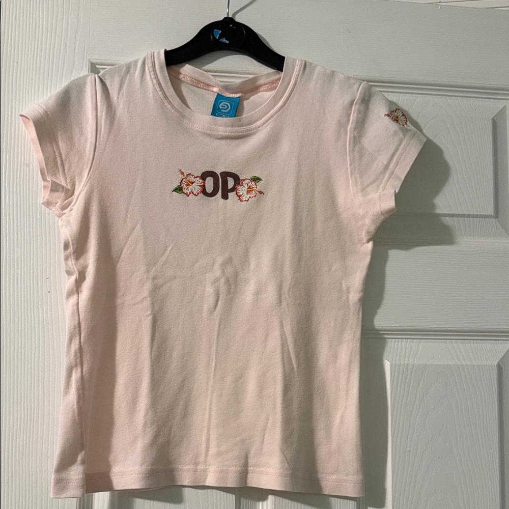 OP Kids Light Pink Floral Tee